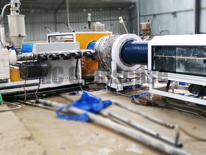 雙壁波紋管包覆生產(chǎn)線